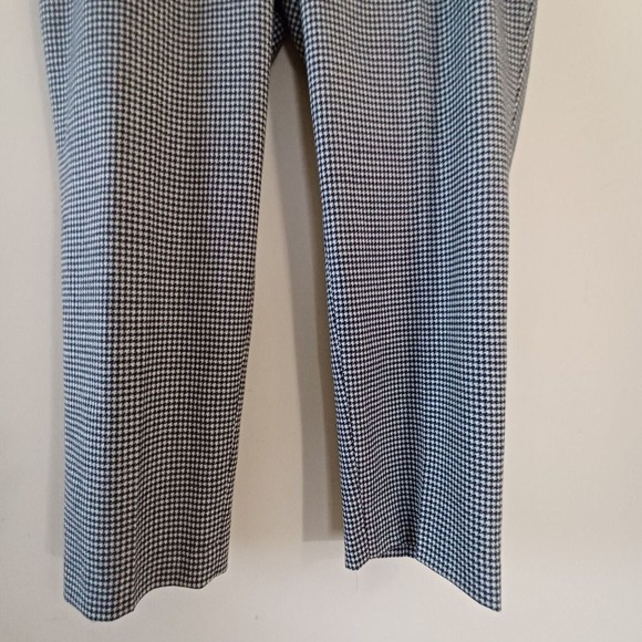 Talbots Ankle Pants Sz 16P Academia Office Preppy Houndstooth Tweed Hampshire - Picture 6 of 9